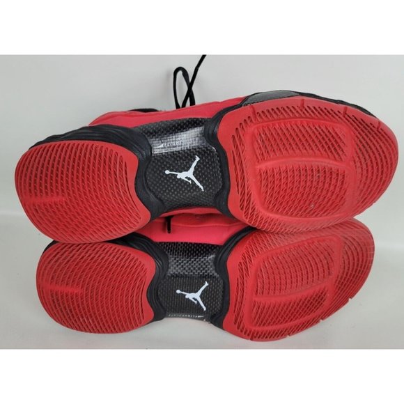 Nike Air Jordan Melo M10 Fire Red 629876-601 US 8.5 - Picture 7 of 9